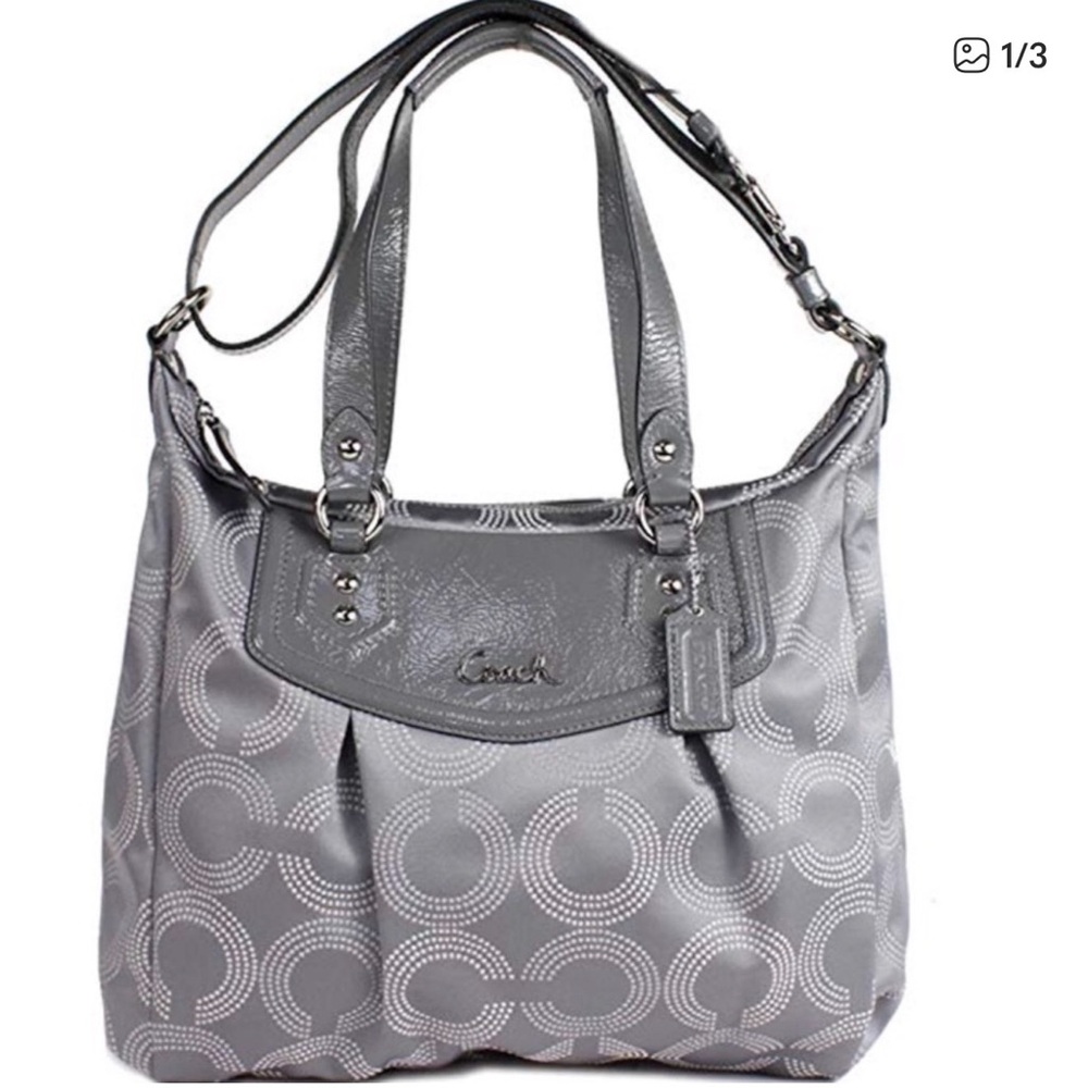 | Coach Ashley Dotted Op
Art Carryallbag Satchel